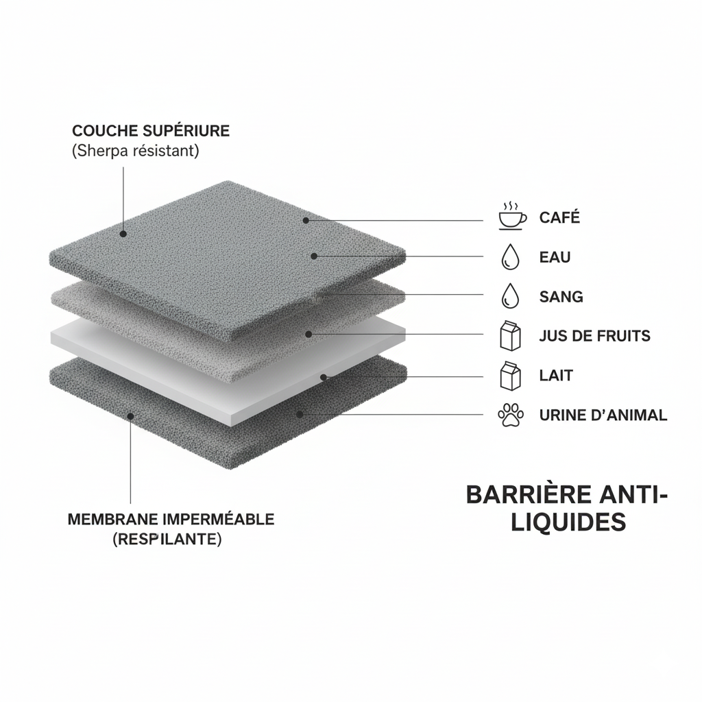 Couverture imperméable